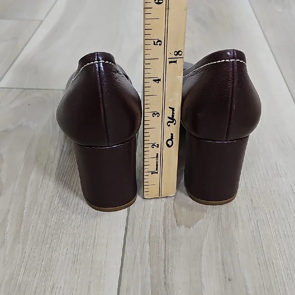 Vintage Prada Dark Brown Leather Heels - Picture 13 of 15